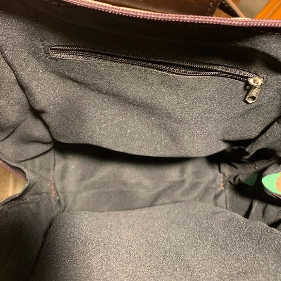 Handmade Leather Backpack | Snake print